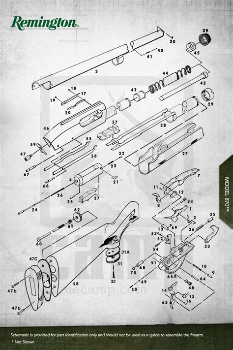 model  shotguns remington replacement parts oem