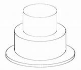 Cake Template Outline Printable Templates Birthday Drawing Tier Wedding Clipart Cakes Drawn Blank Coloring Vector Tiered Cut Sketch Drawings Decorating sketch template