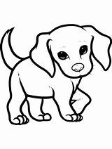 Coloring Pages Puppy Puppies Dog Drawing Color Small Cute Printable Dogs Sheets Kids Easy Drawings Pdf Simple Animal Animals Cartoon sketch template