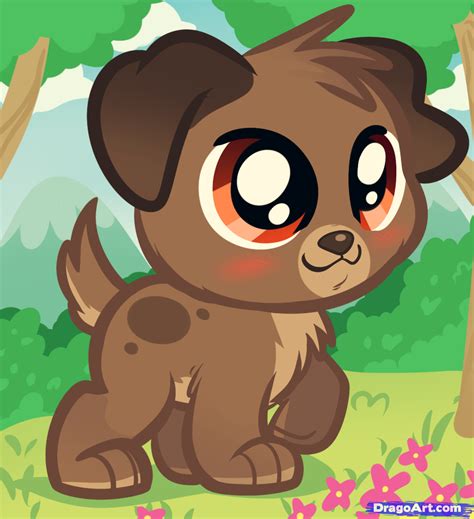 cute dog anime drawing  paintingvalleycom explore collection