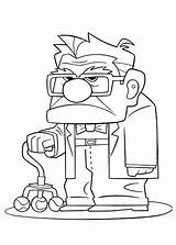 Fredricksen Annoyed Ellie Netart sketch template