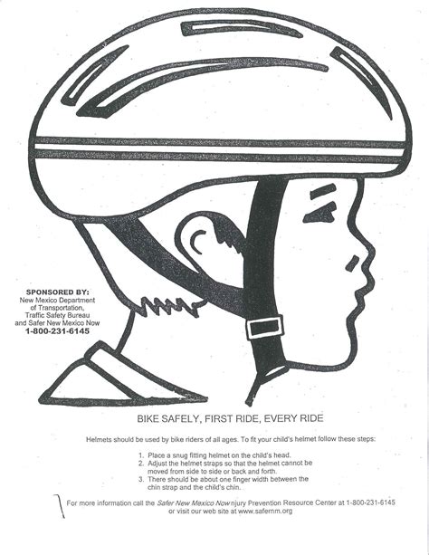 bike helmet safety coloring pages high quality coloring pages