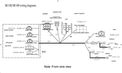 pit bike rectifier wiring diagram ecoced
