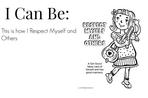 coloring page respect    quality coloring page
