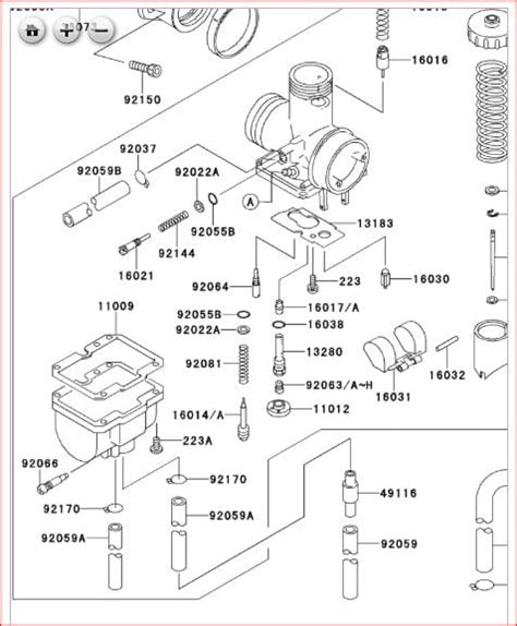 kawasaki bayou engine diagram