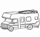 Camper Caravana Coloring Disegni Dibujos Acolore Dibuix Pitturato Coloringcrew Dibuixos Vehiculos sketch template
