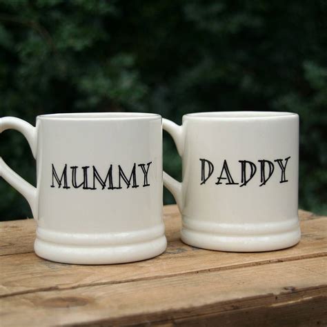 mummy or daddy mug by sweet william designs