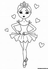 Ballerina Pages Coloring Mermaid sketch template