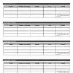 employee contact form  form  edit  print