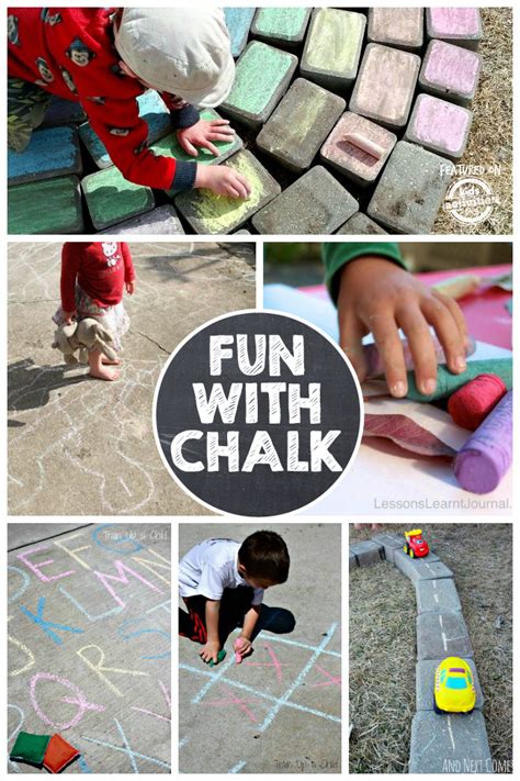 unique games  chalk kids activities blog