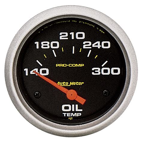 autometer  pro comp oil temp gauge    electrical winners circle speed  custom