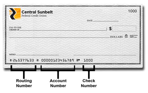 Where Is The Routing Number On My Check Examples And Forms