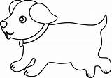 Dog Outline Puppy Coloring Pages Template Drawing Color Printable Dogs Puppies Wecoloringpage Online Kids Print Body Clipartmag Sheets Visit Pilih sketch template