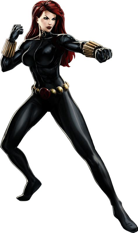 Image Black Widow Portrait Art Png Marvel Avengers