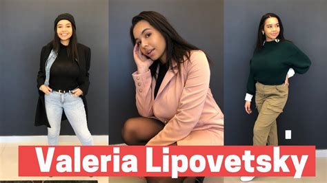 valeria lipovetsky lookbook youtube