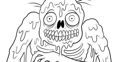 zombie coloring pages  halloween