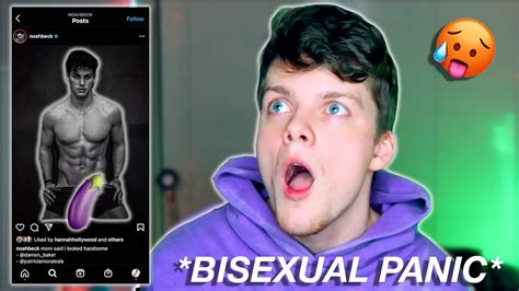 Bisexual Reacts To Noah Becks Naughty Pics Youtube