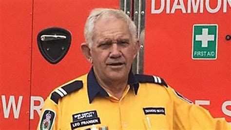 nsw rfs volunteer firefighter leo fransen identified as man killed by