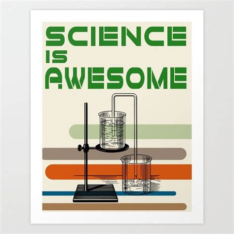 science  awesome art print  heymelissamae society cool art