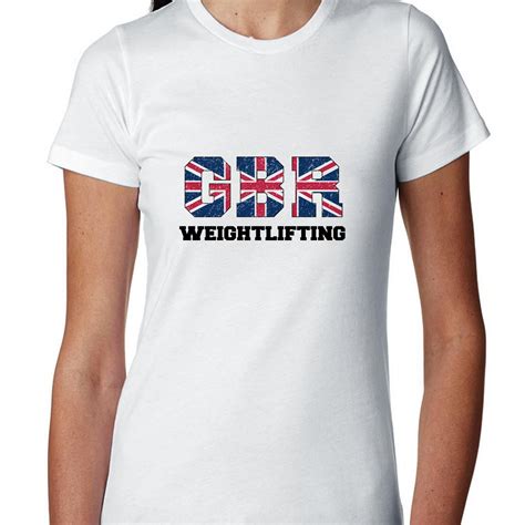 hollywood thread great britain weightlifting olympic games rio flag womens cotton
