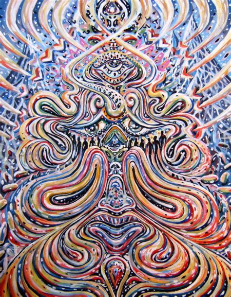 Art Trippy Painting Drugs Lsd High Acid Psychedelic Trip