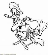 Director Duck Daffy Film Coloring Pages Netart sketch template