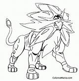 Solgaleo Choisir sketch template