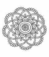 Mandala Coloring Easy Pages Mandalas Drawing Coloriage Pour Printable Color Draw Dot Choose Board Stci sketch template