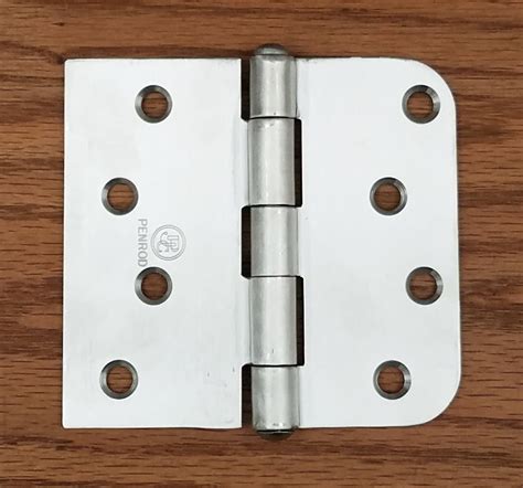 stainless steel security hinges      radius square hingeoutlet