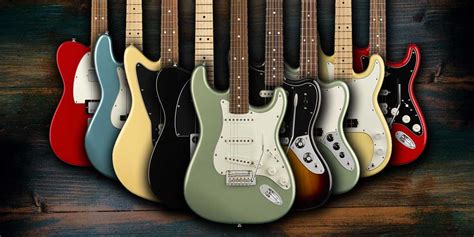fender player series guitars andertons