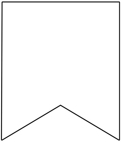 pennant template