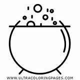 Cauldron Coloring Pages Popular sketch template