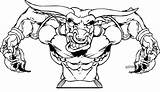 Bulls Coloring Bull Mascot Pages Football Chicago Logo Nfl Mascots Clipart Decals Decal Sticker College Drawing Cliparts Line Artwork Getdrawings sketch template
