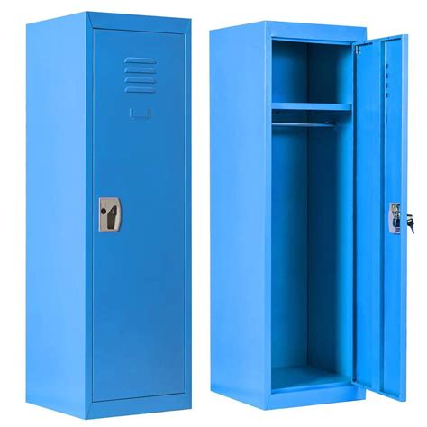 suncrown   locker  kids metal storage locker  kids room bedroom blue walmartcom