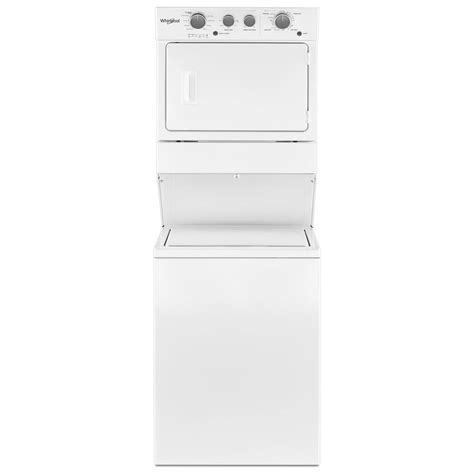 whirlpool wetlvhw  cu ft top load stackable long vent electric washer dryer furniture