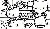 Kitty Hello Coloring Pages Pdf Printable Kids Color Print Computer Colouring Awareness Cupcake Coloringhome Popular Online Getdrawings Library Clipart Getcolorings sketch template