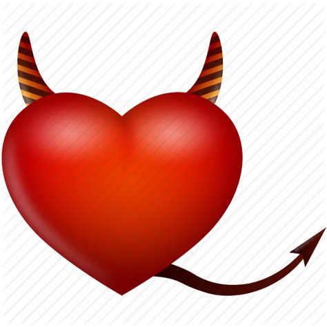 devil evil heart like love valentine valentine s day icon
