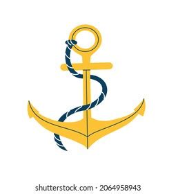 yellow anchor images stock   objects vectors