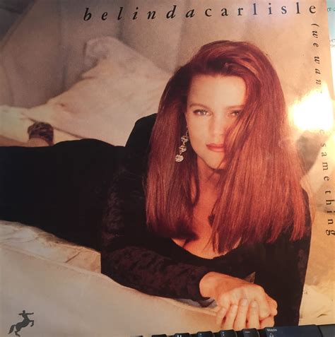 Belinda Carlisle “live Your Life Be Free” Limited Edition Picture