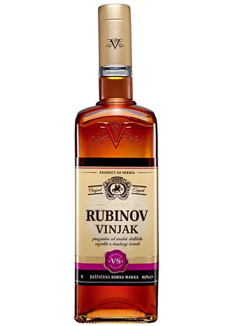 rubinov vinjak  grape brandy
