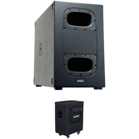 qsc ksc dual  powered subwoofer kit  padded cover
