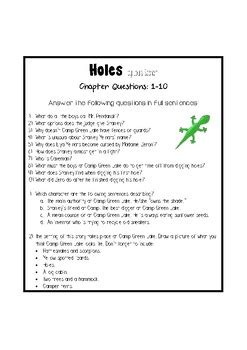 holes book summary  chapter book summary  chapter summary