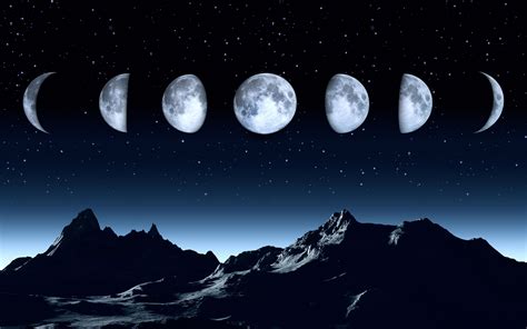 apprenez la difference entre  mois sideral  lunaire