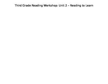 lucy calkins grade  unit  reading  learn unit plans reading