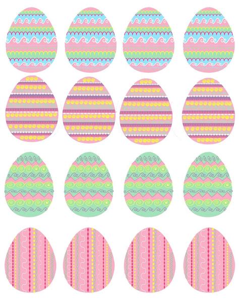 easter eggs easter templates printables diy easter decorations