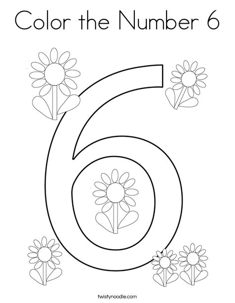 number  pages  preschoolers coloring pages