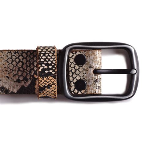 inspirational snakeskin belt mens