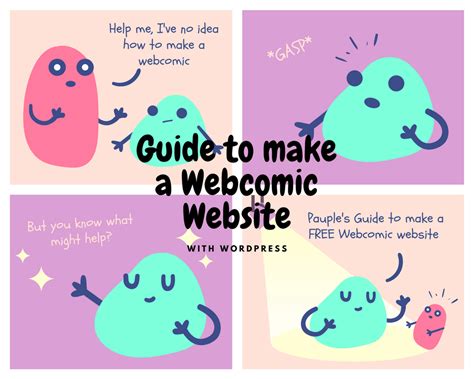 webcomic website  wordpress beginners guide