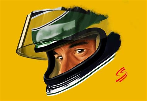 Senna Art Ayrton Senna Senna Helmet Design