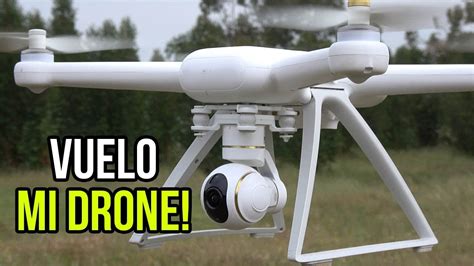 vuelo del xiaomi mi drone  en espanol youtube